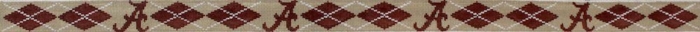 Alabama with Argyle Background
