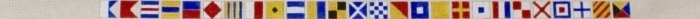 Nautical Flags Alphabet with Khaki Background