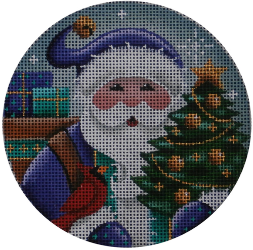 Purple Santa