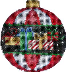 Presents with Red Stripes