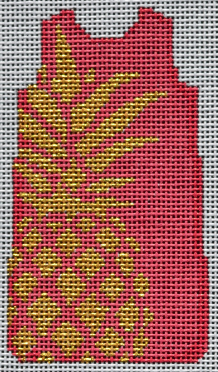 Pineapple Stencil Pink