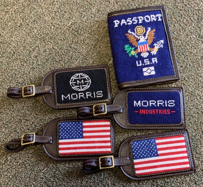 Custom Painted Luggage Tags