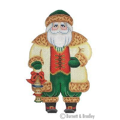 Santa Clause – Gold Coat with Bells