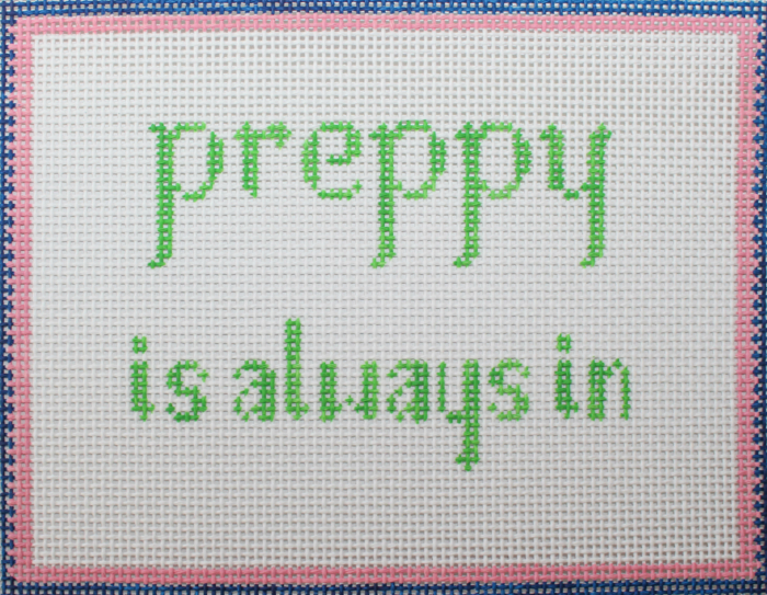 Preppy is always in