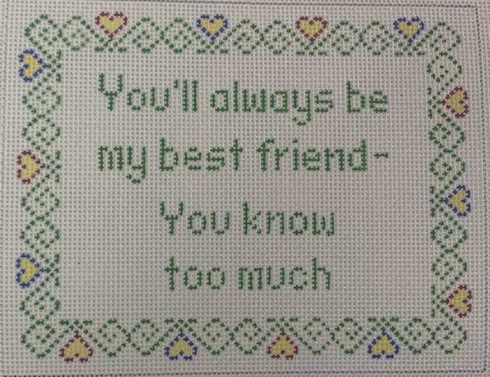 You'll Always be my Best Friend - You Know too Much