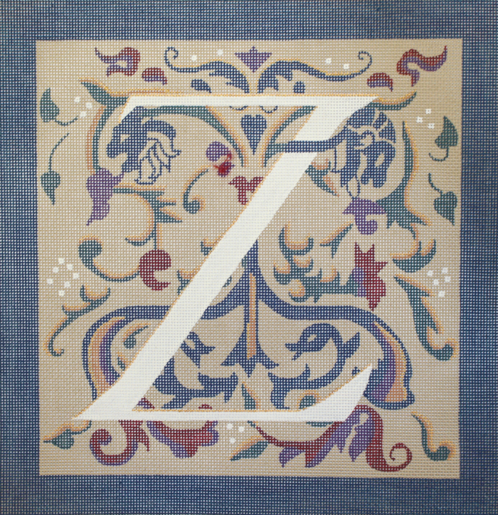 Jacobean - Z - Navy