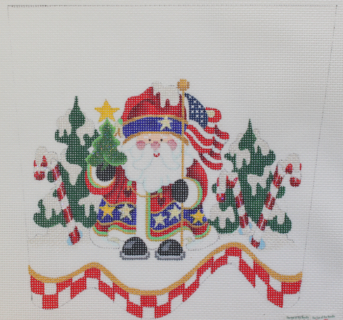 Patriotic Santa