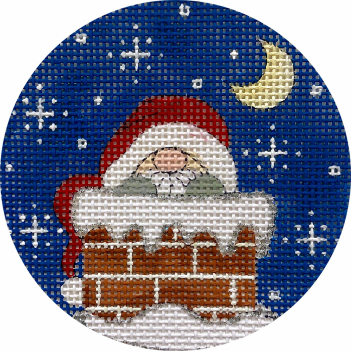 Santa in Chimney