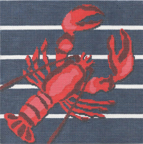 Lobster on Stripes