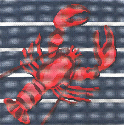 Lobster on Stripes