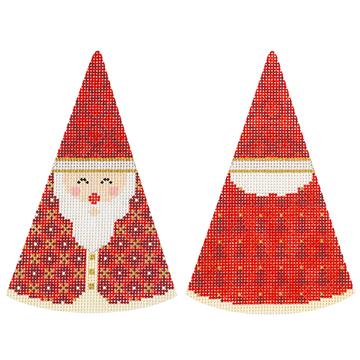 Santa Cones – Red Circles Hat