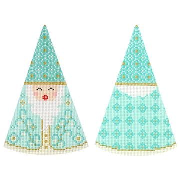 Santa Cones – Turquoise Diamonds Hat