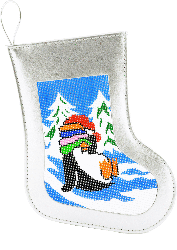 -Mini Stockings Silver -