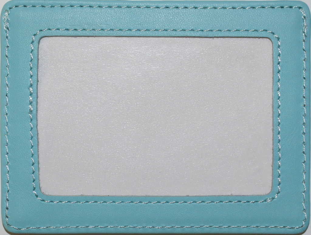 Aqua Credit Card Holder