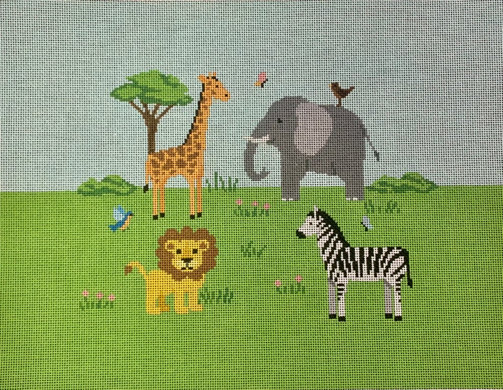 Embroidery Pattern Jungle Babies Cross Stitch Pattern - Adorable Animal  Embroidery Design Beginner Cross Stitch, image size:1024x793