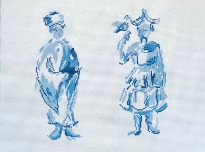 Mandarin Woman & Man