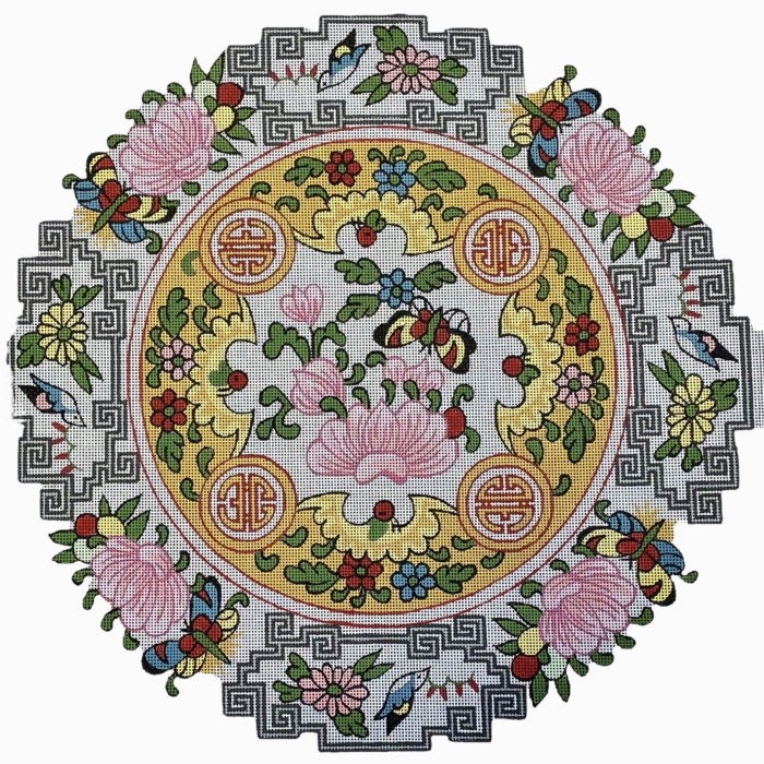Traditional Rose Medallion