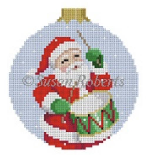 Santa Drumming