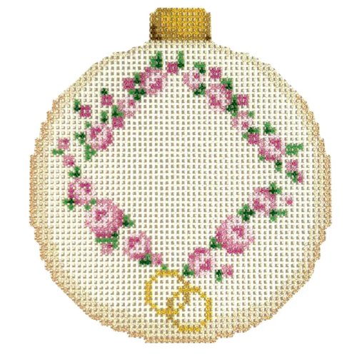 Rosebud Monogram Ball