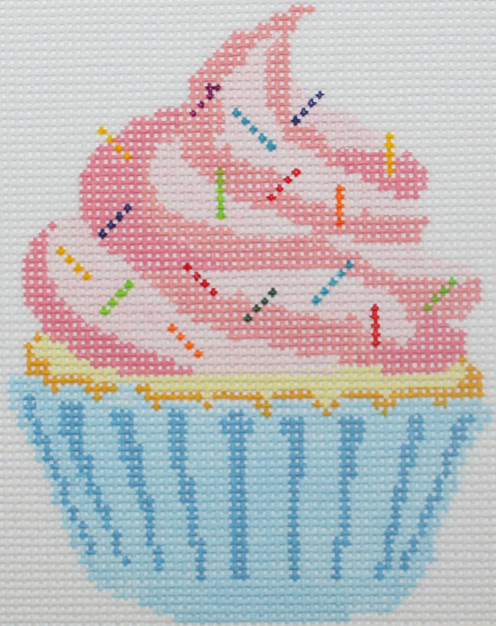 Pink Swirl Cupcake