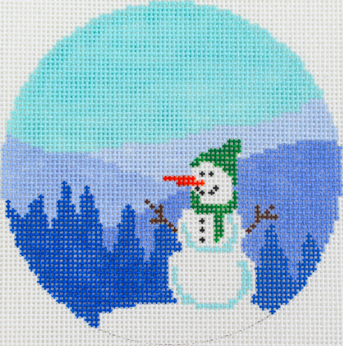 Smoky Mountain Snowman