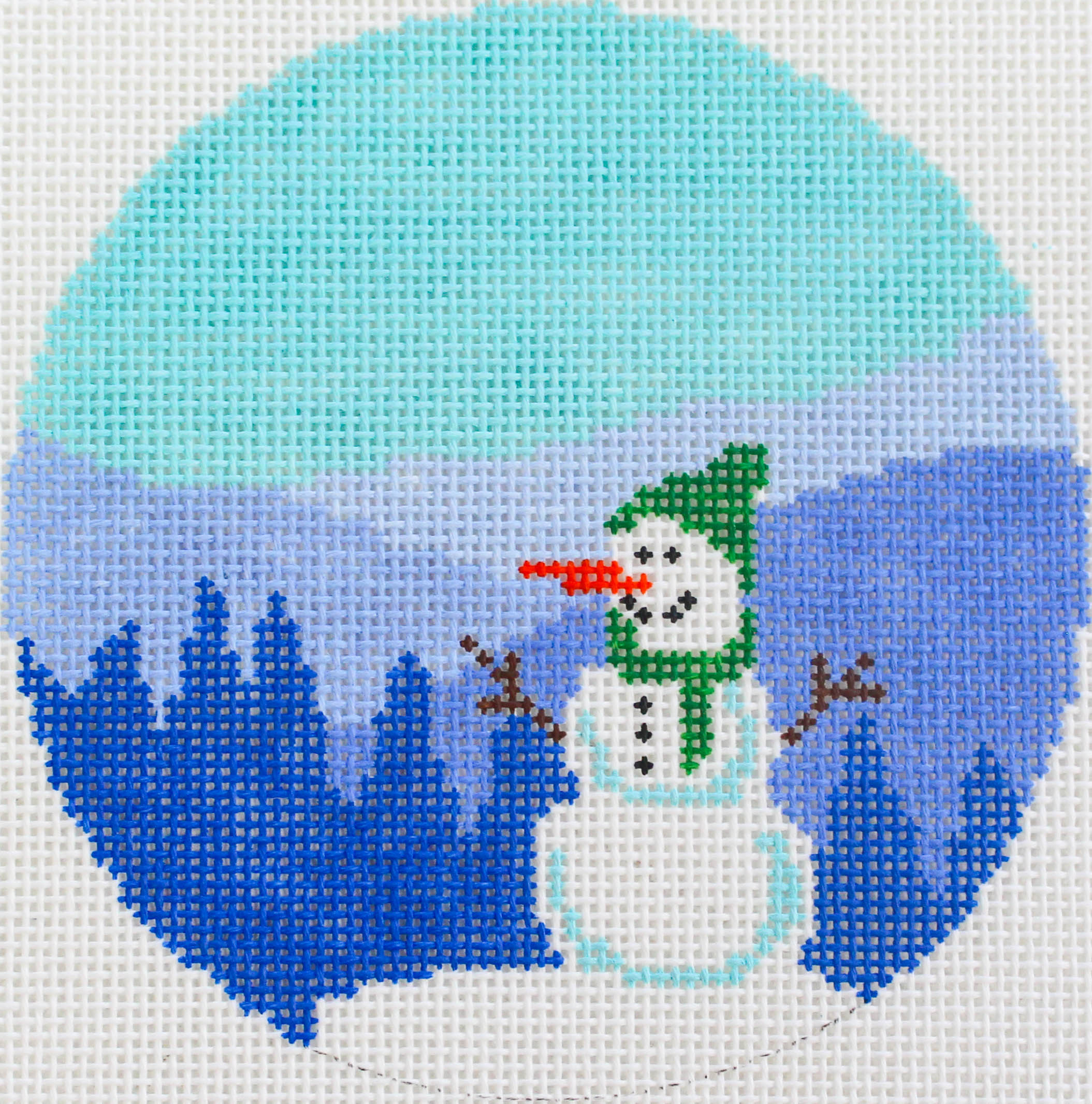 Smoky Mountain Snowman