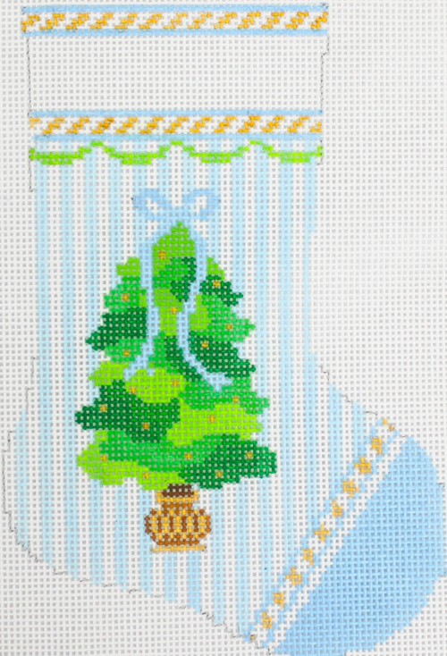 Tree on Blue