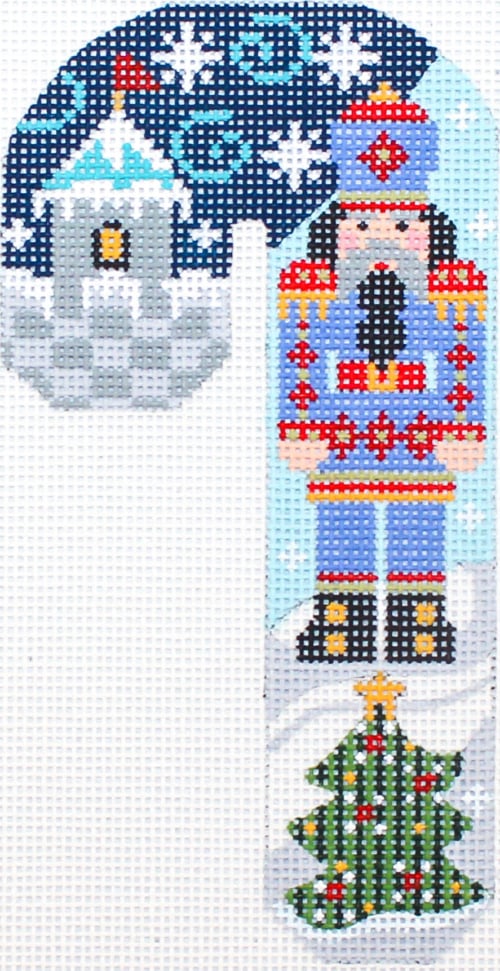 Blue & Red Nutcracker