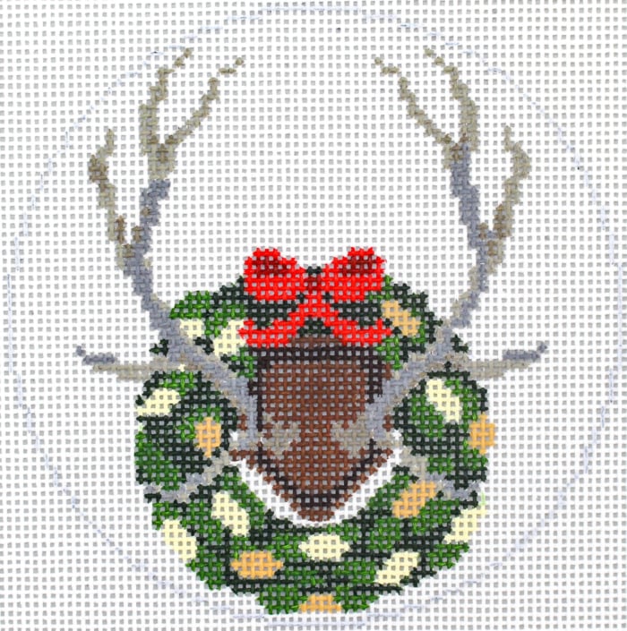 Elk Antlers Wreath