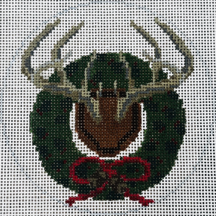 Elk Antlers Wreath Bow