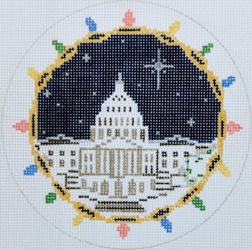 DC-Capital with Night Sky & Lights
