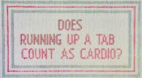 Running up a Tab