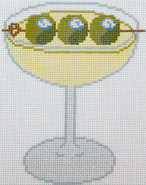 Blue Cheese Olive Martini