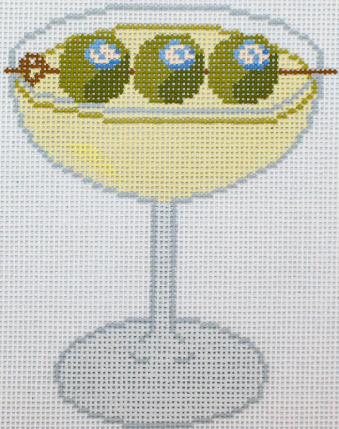 Blue Cheese Olive Martini