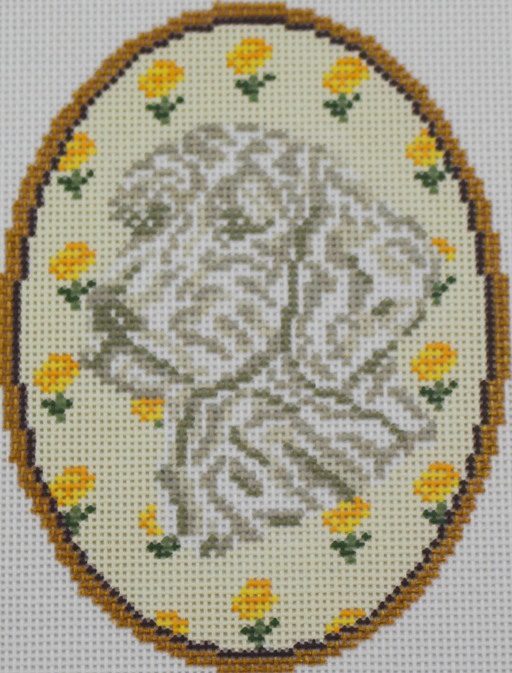 Cameo-Doodle Flower