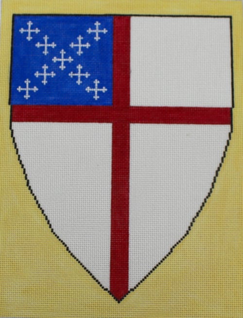 Episcopal Shield-18 Count