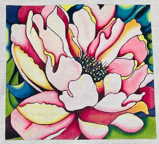 Pink Magnolia Bloom