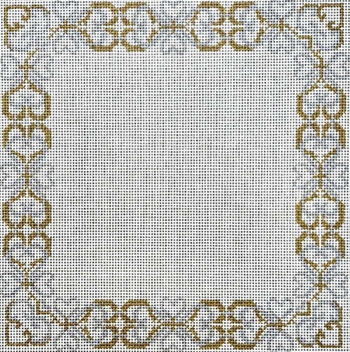 Ring Bearer-Metallic Hearts