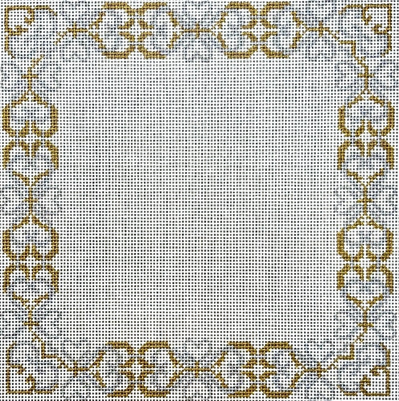 Ring Bearer-Metallic Hearts