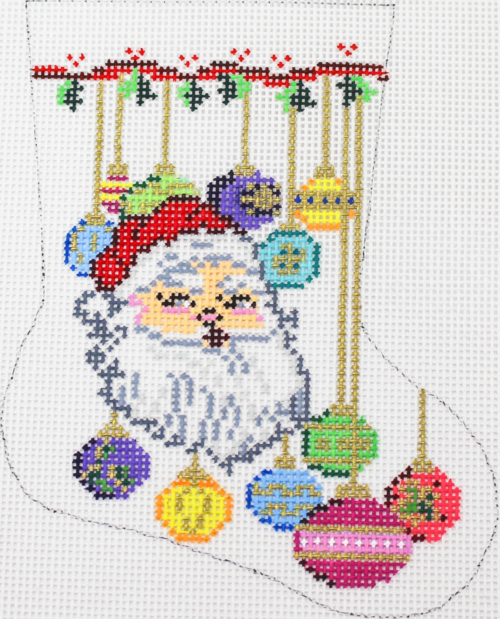 Santa with Ornaments