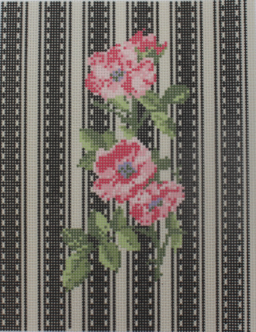 Striped Sweet Briar Rose