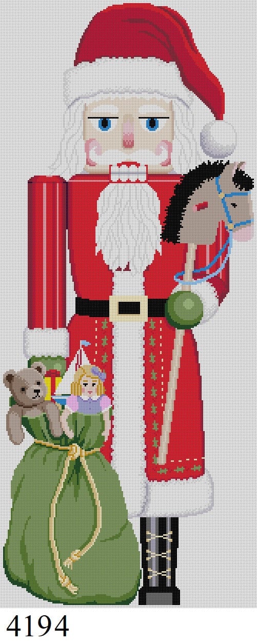 Santa with Toy Bag
