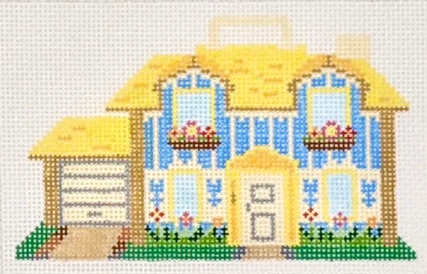 Fisher Price Yellow & Blue House Fisher Price Yellow & Blue House