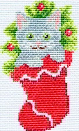 Kitten in a Stocking – Gray Kitten in a Stocking – Gray