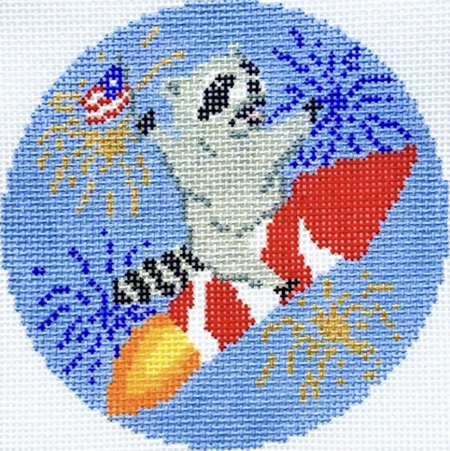 Raccoon-4th of July Raccoon-4th of July