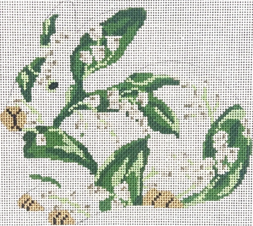 Lily of the Valley-Sitting Bunny