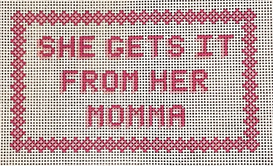 She Got it from Her Momma