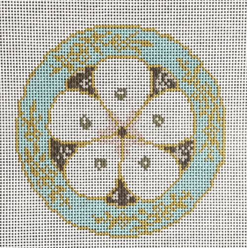 Oyster Plate-Turquoise