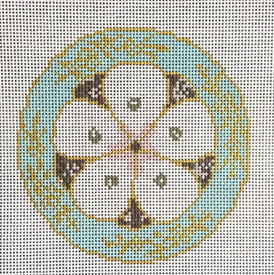 Oyster Plate-Turquoise