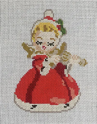 Ceramic Violin Angel